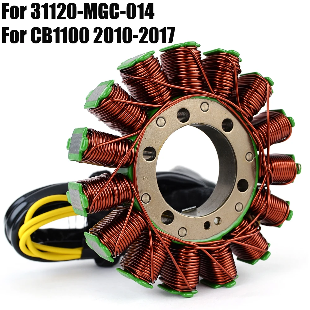 Bobina Statore Per Honda Cb1100 Cb1100S Cb1100Rs Cb1100Ex Abs Cb 1100 Ex Rs A431120-Mgc-014 Generatore Moto Bobina Magneto