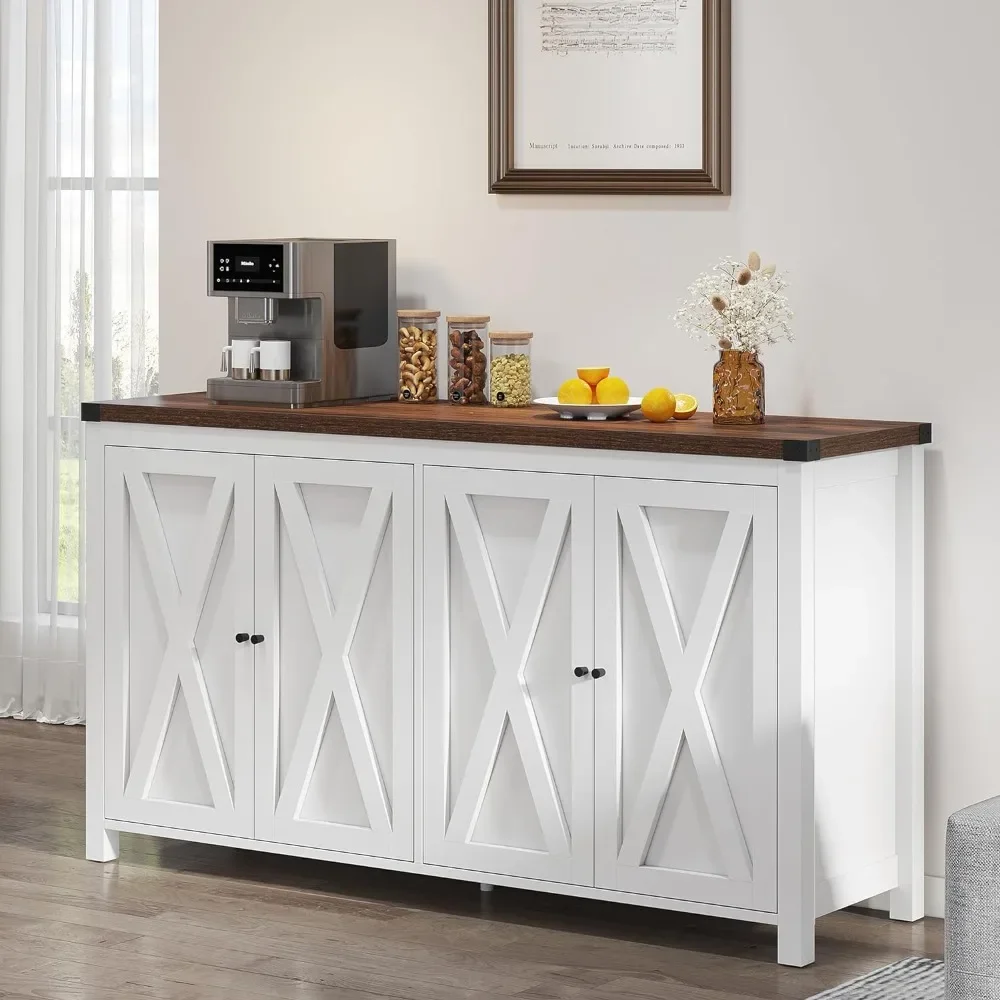 55'' Sideboard Buffet Cabinet with Storage 1