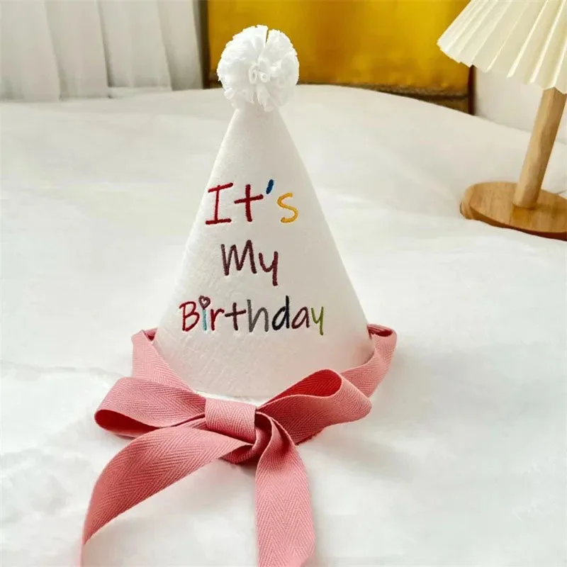 Cappello A Cono Per Primo Compleanno Bambino - Decorazione Per Foto E Feste Cake Smash - Foto 10