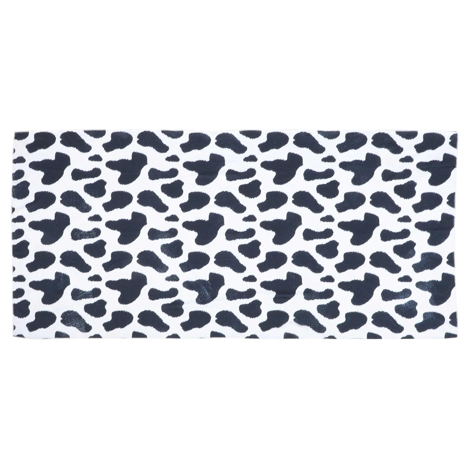 

Cow Print Beach Towel Square Bath Pattern Fiber Summer Wear-resistant Pool