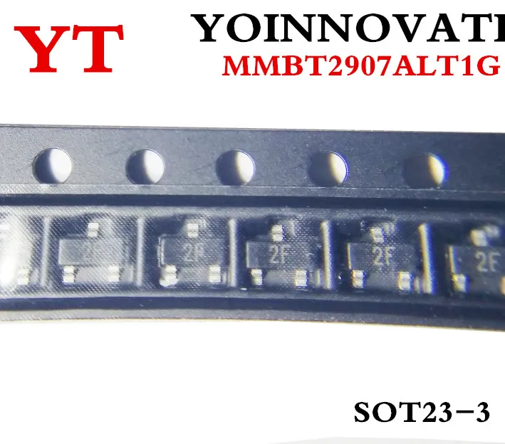 

3000pcs/lot MMBT2907 MMBT2907ALT1G 2907 2F SOT-23 IC Best quality