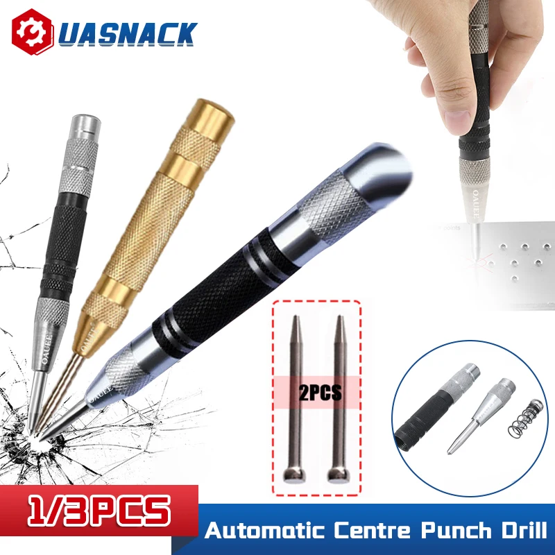 General Tools Center Punch New Punch Center Drill Tool Metal/glass