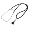 Metal Fetal Stethoscope Monitoring Aluminum Alloy Soft Fetal Heart Stethoscope Black for Pregnant Health Care 1