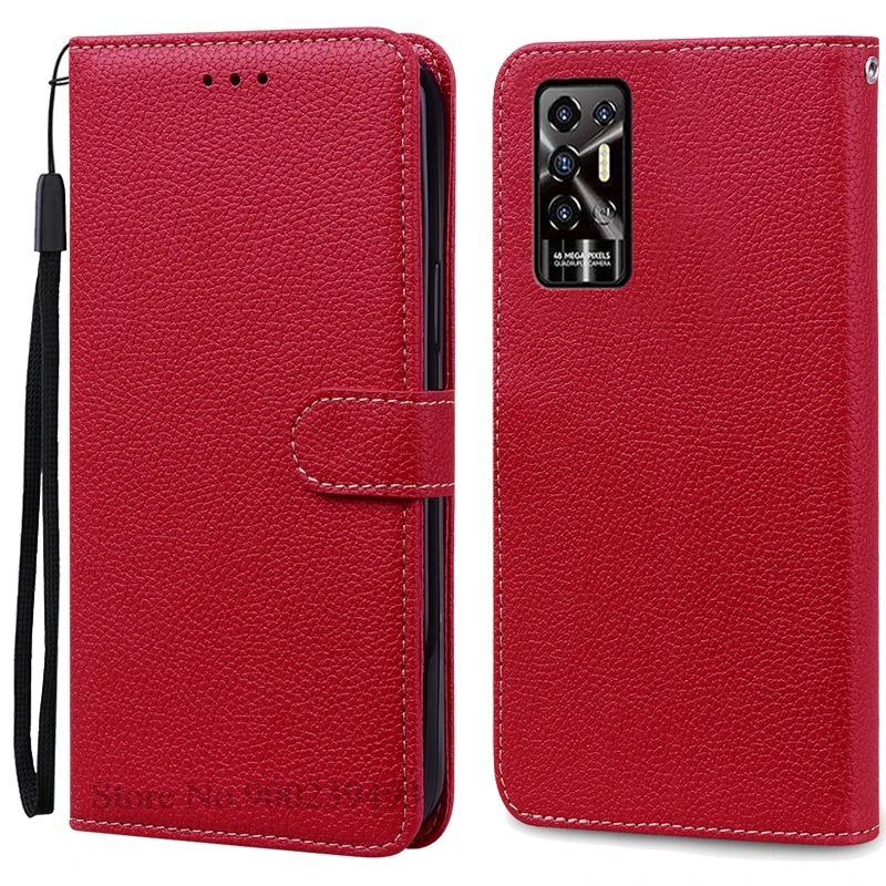 Leather Wallet Flip Case - Stylish Protective Phone Cover & Bumper Shell