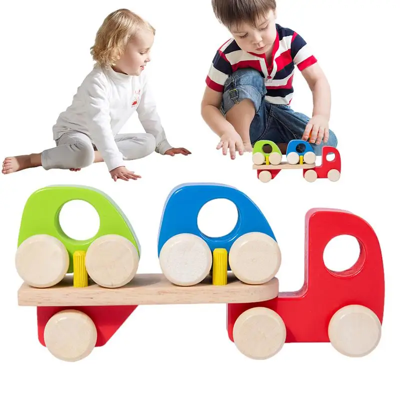 

Take Apart Truck Wooden Truck Take Apart DIY Building Kit Cute Kids Playset For Stimulate Imagination Educational Toys For Early