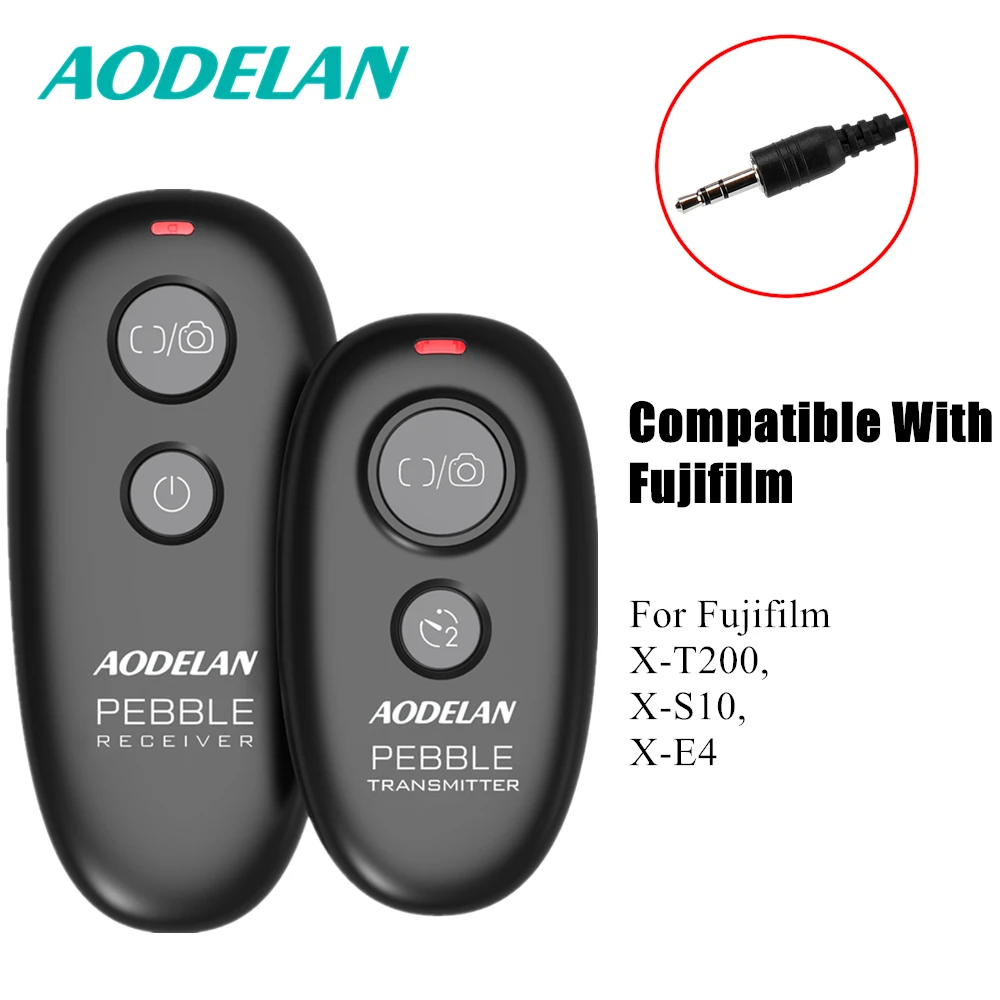 Rilascio Dell'Otturatore Del Telecomando Della Fotocamera Wireless Aodelan 2.4 Ghz Per Fujifilm X-T200, X-S10, X-E4