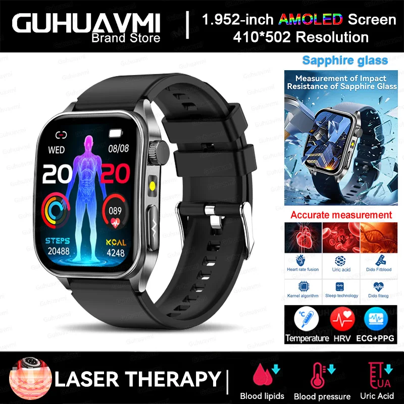 2025 AI-GPT Diagosis ECG Health Smart Watch Men Blood Pressure thumbnail 12