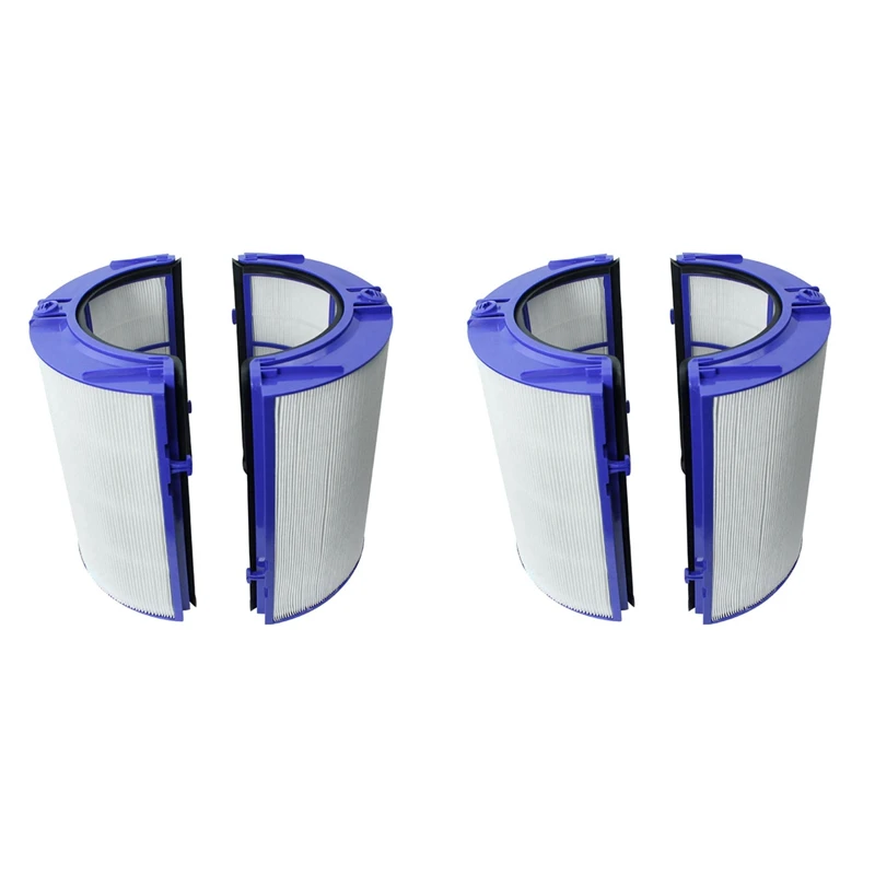

HEPA фильтр для Dyson HP04 HP05 TP04 TP05 DP04, сменный углеродный тканевый фильтр, 2 пары