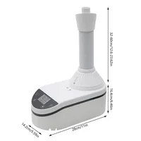 230W Manicure Machine Adjustable Speed Grinding Salon with LED Spotlight Retractable Elbow Nail Dust Collector Equipment 2