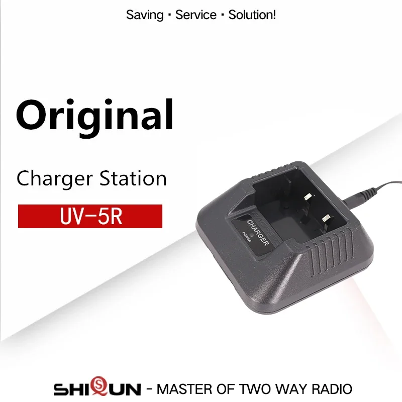 Baofeng Walkie Talkie UV-5R Radios Battery Charger EU US UK AU Adapter for UV-8HX UV-5RHX UV-5RA UV-5RE UV F8 DM-5R Plus Radio 5