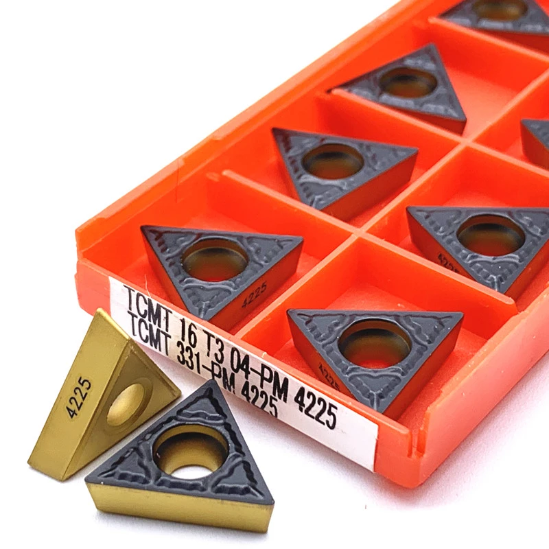 Inserti in carburo TCMT16T304 TCMT16T308, resistenti al calore