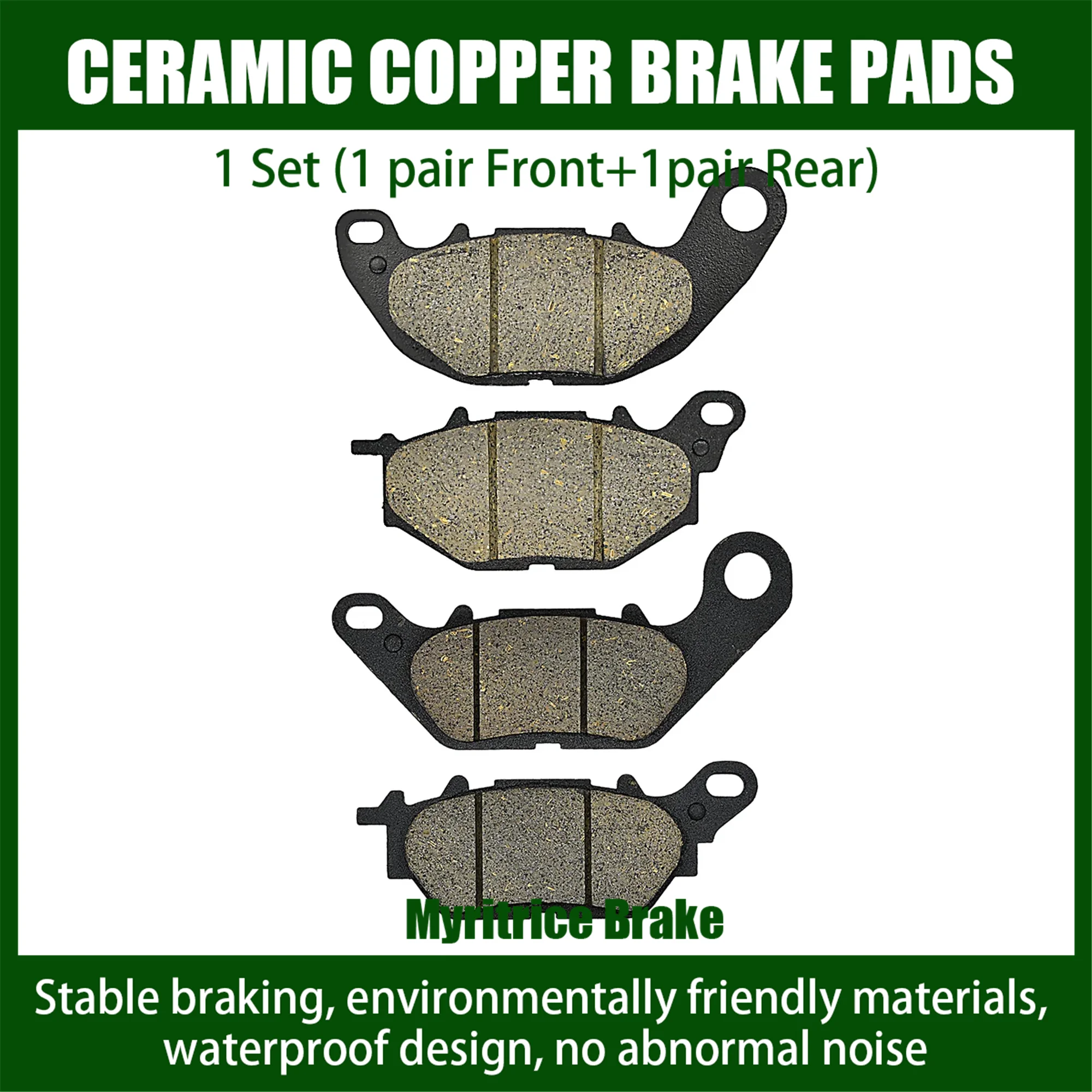 Myritrice Adatto Per Yamaha Mtn320 Mt03 Mtn250 Mt25 Yzfr25 Pastiglie Freno Anteriori Posteriori Moto Mtn 320 Mt 03 Mtn 250 Mt 25 Yzf R25