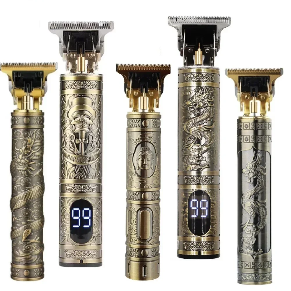 

Электрическая машинка для стрижки волос, профессиональный беспроводной USB триммер для бороды, машинка для стрижки волос