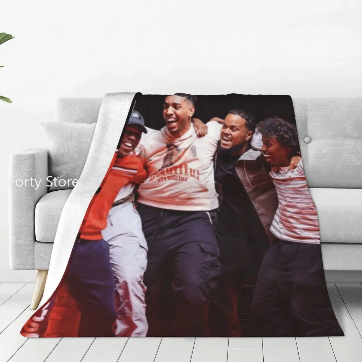 

Beta Squad Flannel Blanket Quality Super Soft British Comedy Funny Throw Blanket Winter Travel Chair Sofa Bed Cute Bedspread