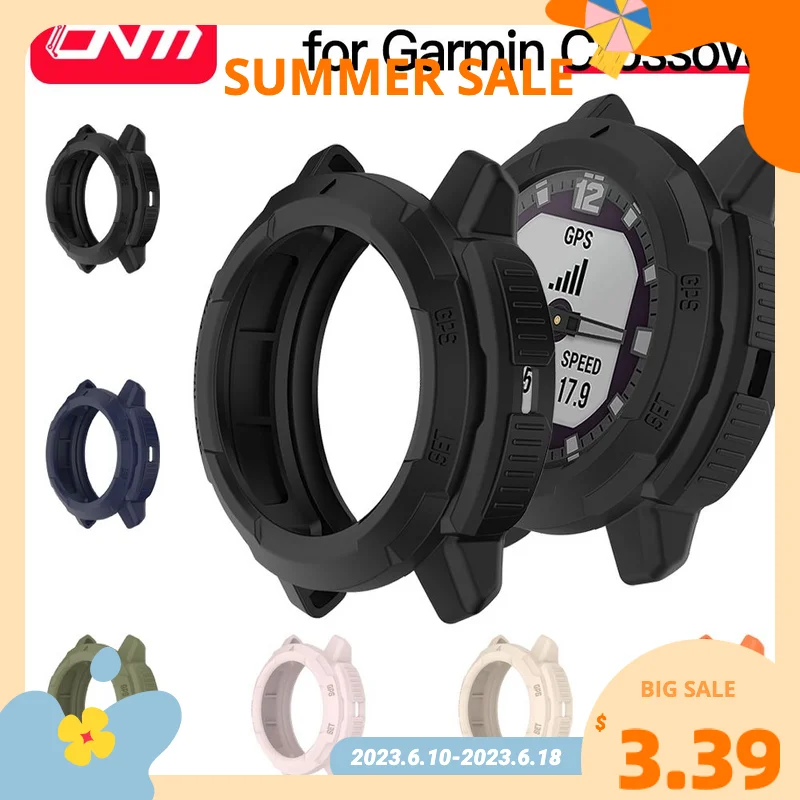 Armor Protector Case for Garmin Instinct Crossover Bumper Protective