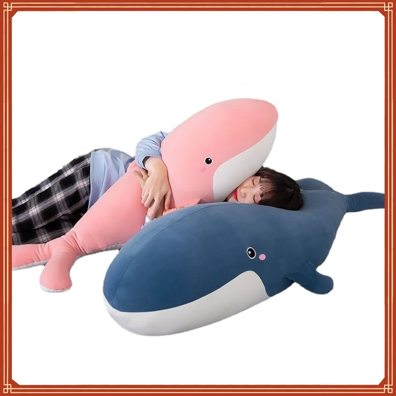 

Cute Whale Plush Toy Pillow Girls Sleeping Bed Boys Doll Doll Super Soft Children's Comforting Toy Birthday Gift Holiday Gift