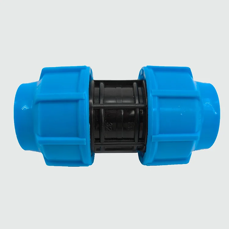 

Lotush PN16 20 mm Straight Coupling pipe joint PP material Compression Fittings For Agricultural irrigation water line