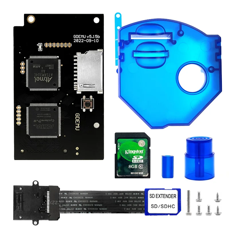 GDEMU Optical Drive Emulator Board V5.15b For Sega Dreamcast VA1 Console - Replace CD Drive, Run GDI/CDI Games