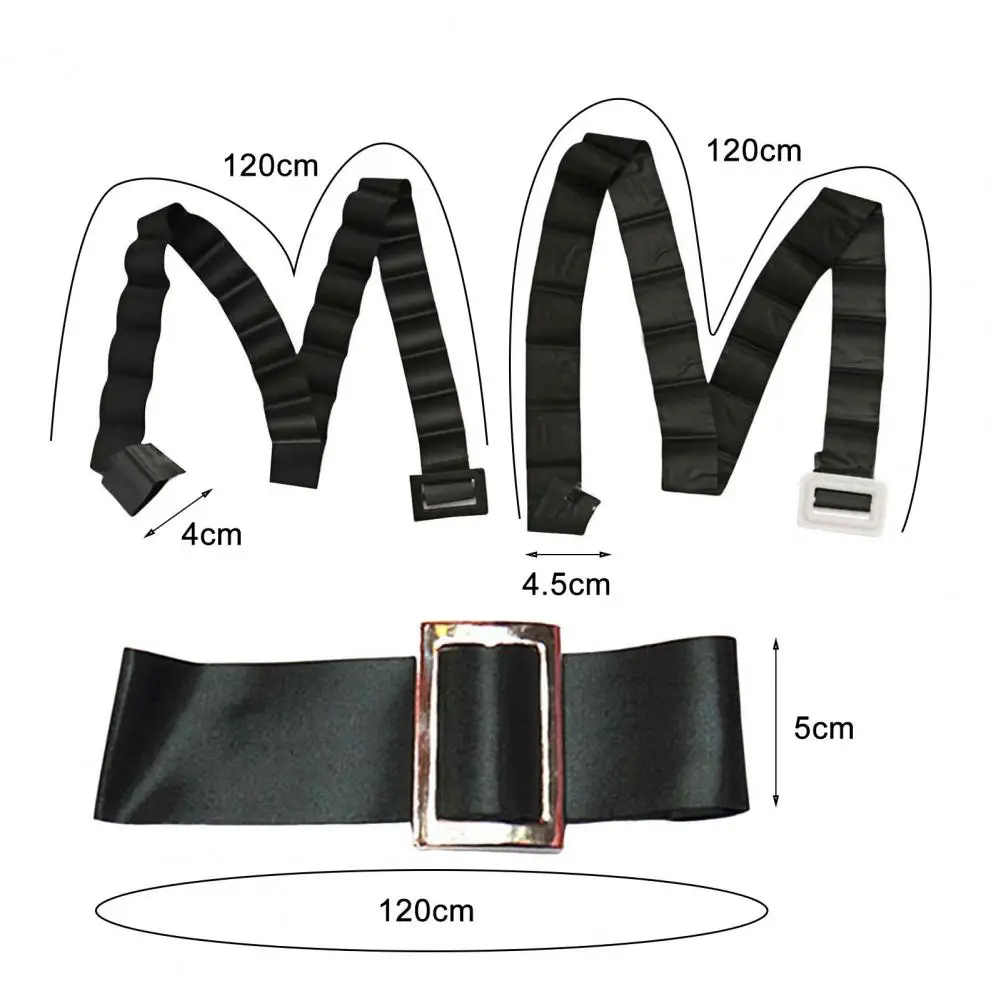 

Santa Suit Belt No Odor Santa Claus Belt Wear Resistant Good Santa Claus Belt Holiday Party Decoration for Party