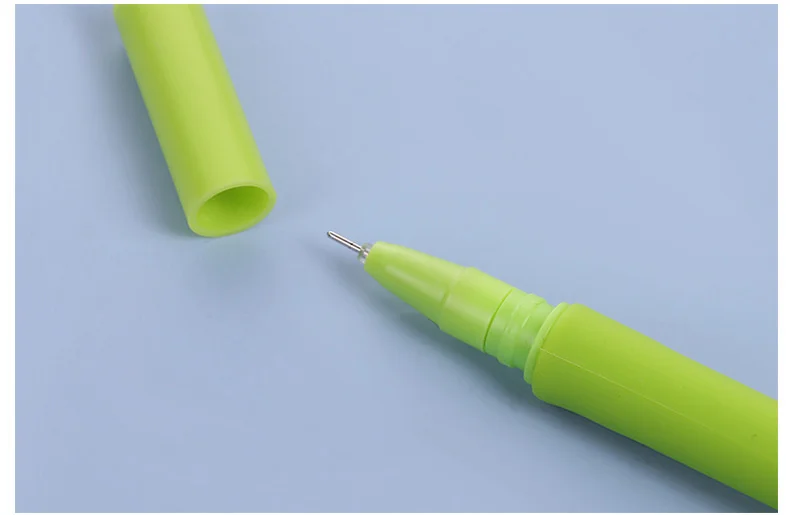 4-teiliger süßer Kawaii-Gelstift mit Rosenblüten, für Büro, Schulbedarf, Schreibwaren, kreativ, süß, hübsch, weicher Stift – Detail 4