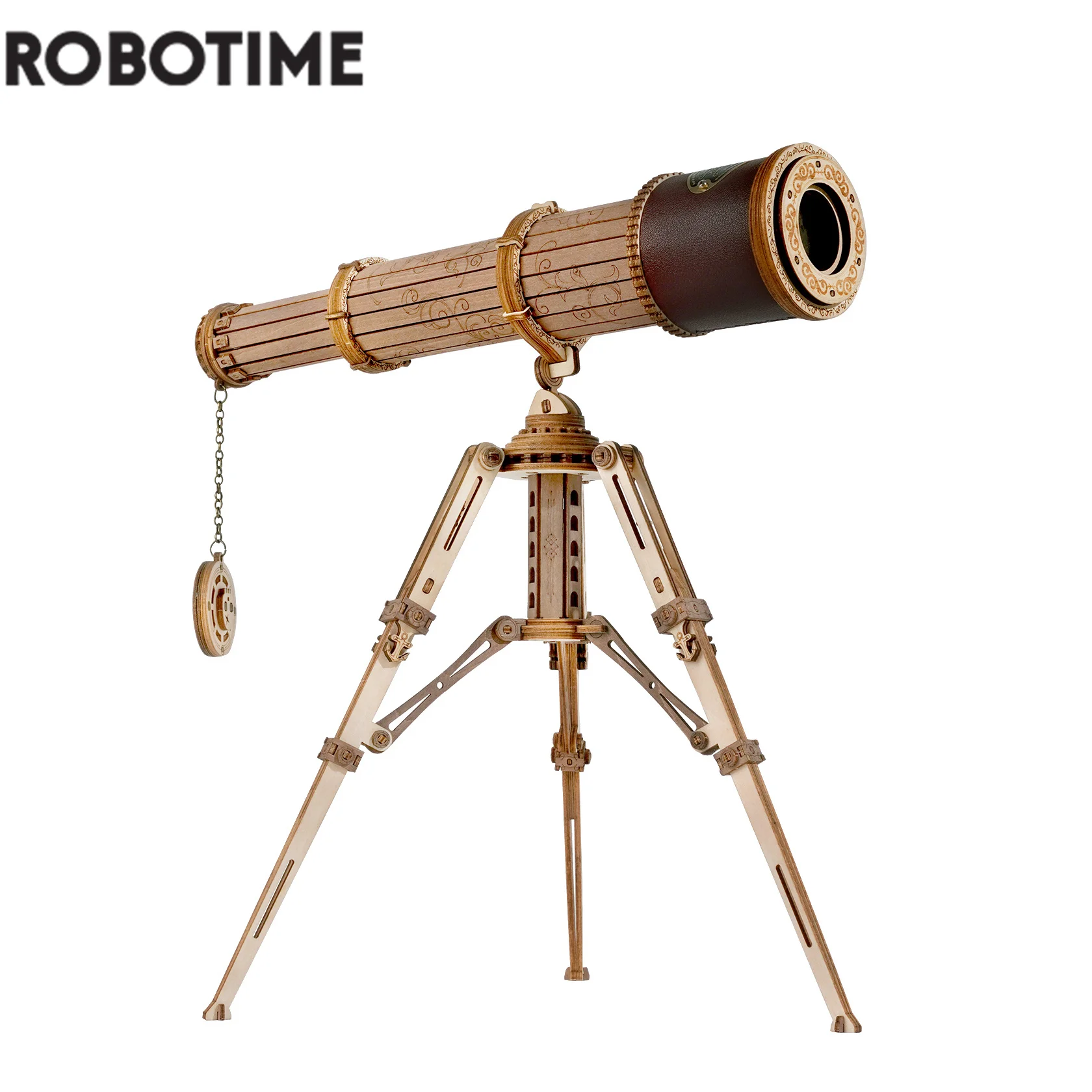 Robotime Rokr 1:1 Diy 314pcs Telescopic 