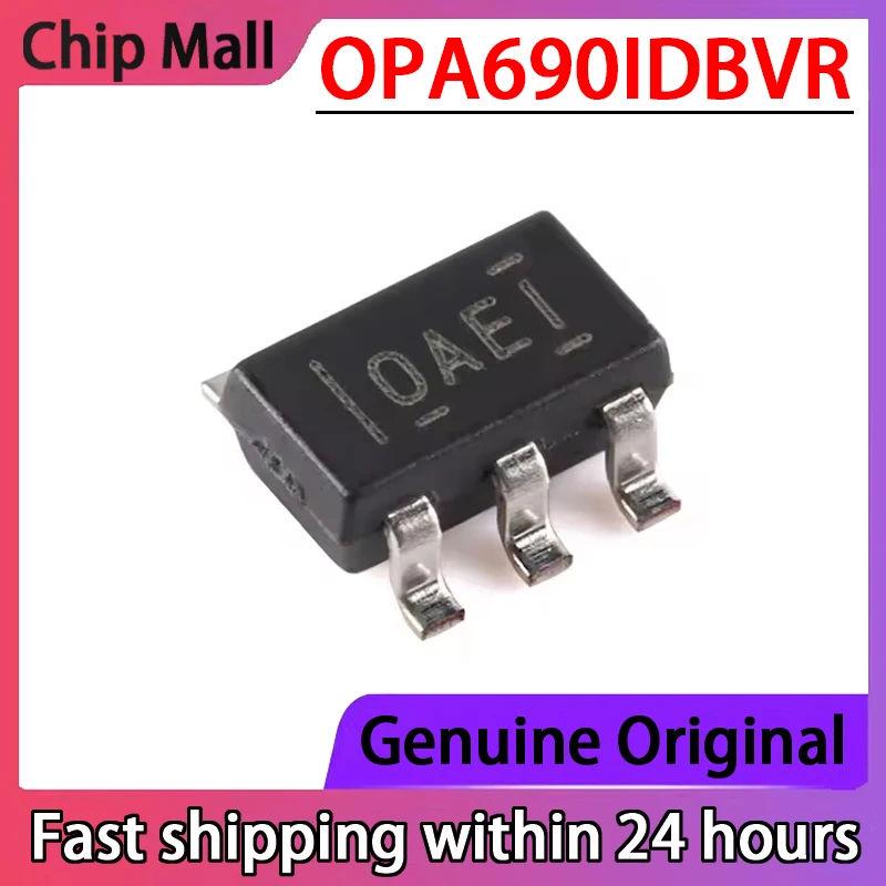 

2PCS Original New OPA690IDBVR Screen Printed OAEI SOT23-6 Operational Amplifier Chip in Stock