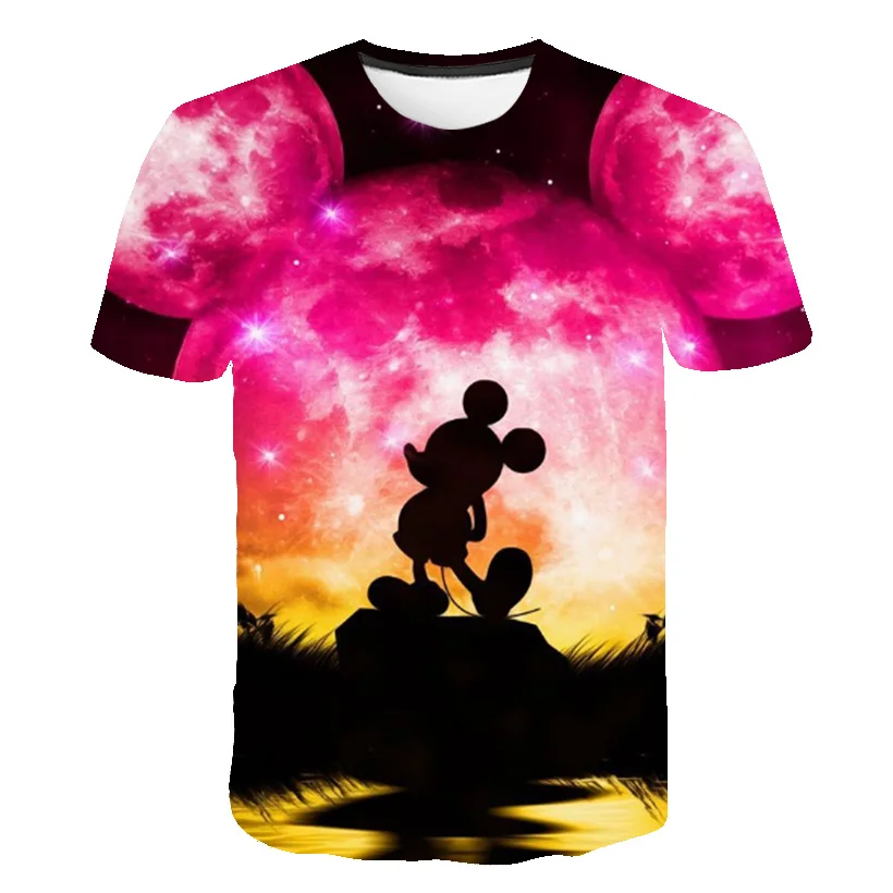 

Mickey Mouse T Shirt Cartoon Baby Kids Boy Girl Children Short Sleeves Summer Clothing Cartoon Print Mickey Mouse Tee Children