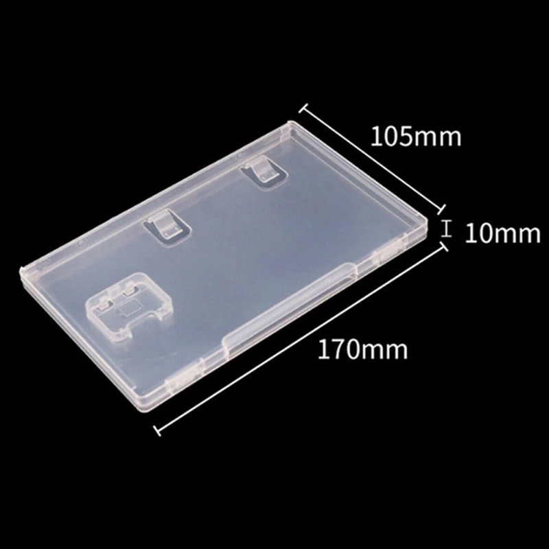 NEW Game Card Storage Case Box Transparent Cartridge Holder Shell For Switch NS With Book Holder For Inserted Cover