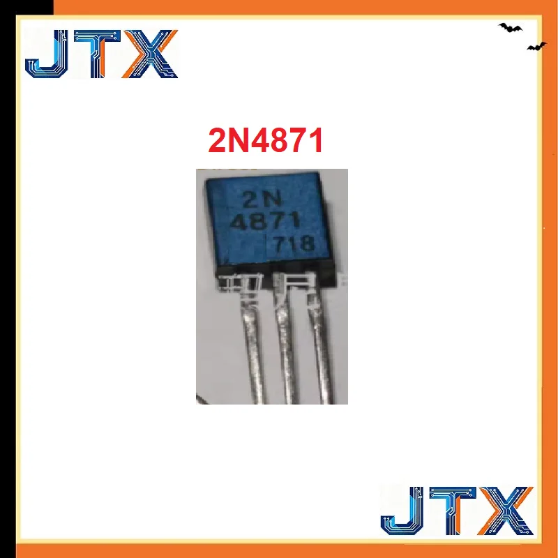 5 unids/lote PN TRANSISTORES UNIJUNCTION 2N4871 N4871 TO-92 ...