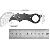 Outdoor Pocket Knife Portable EDC Key Knife  Paw Knife Case Opener Knife Necklace Carry-on Portable Mini Pocket Knife 6