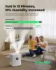 Smart Humidifier for Bedroom Large Room, 6.5 L Warm & Cool Mist Humidifiers with App&Voice Control, Exclusive Distilled 3