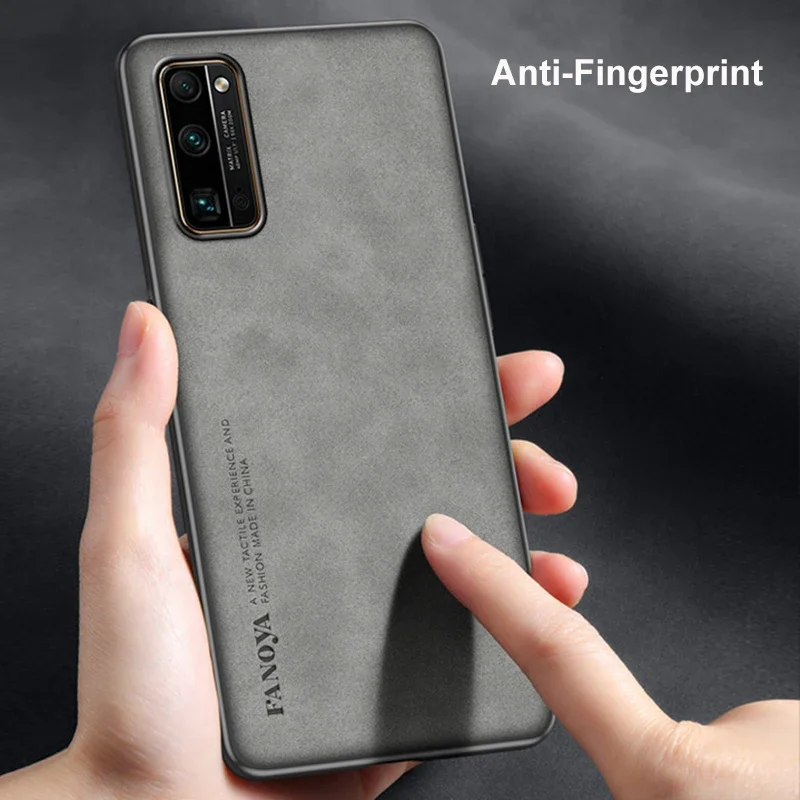 Premium Matte PU Leather Phone Case - Elegant Protection Cover