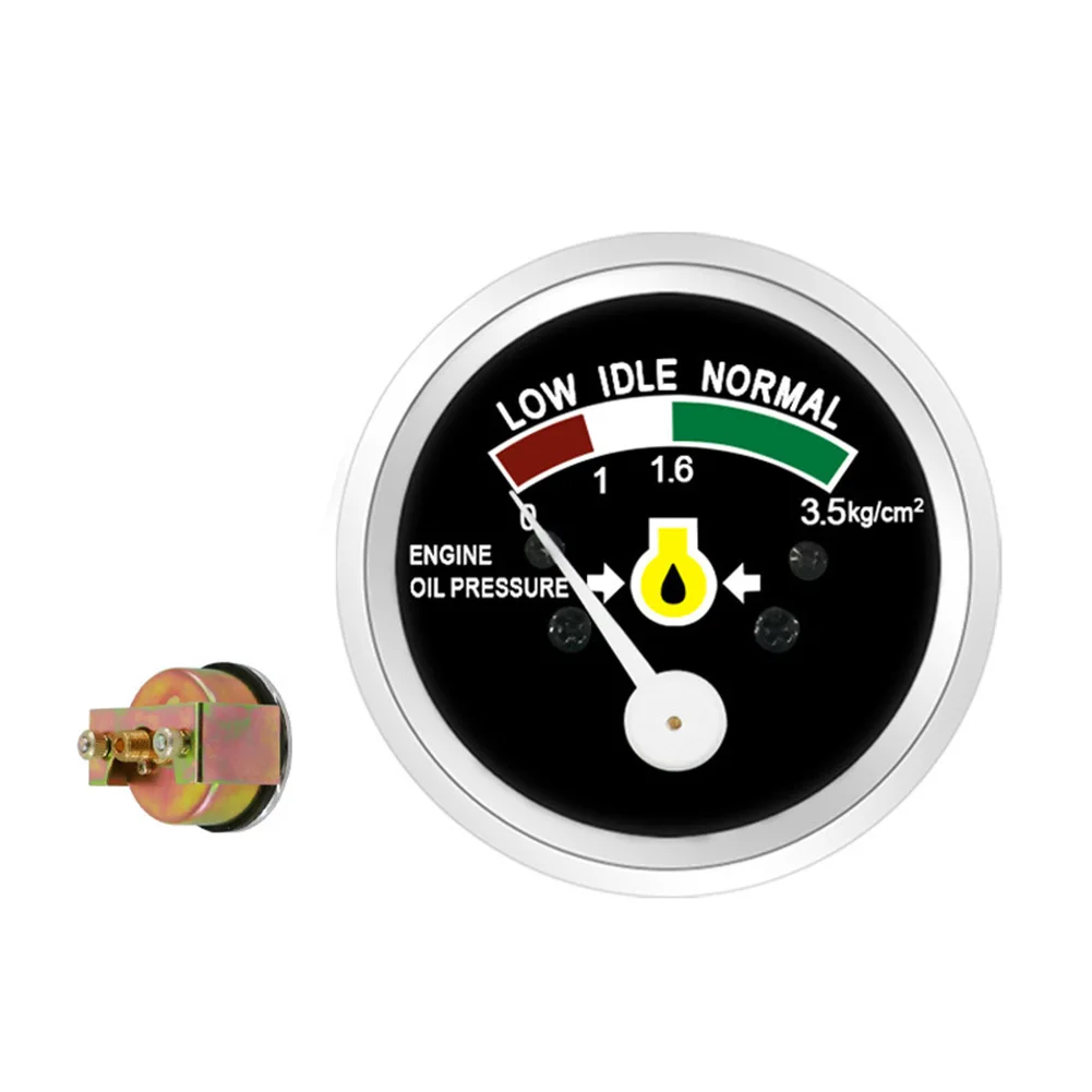 엔진 유지보수 0 3.5 Kg cm 엔진 오일 게이지 오일 압력 게이지 교체 교체용 압력 게이지 변형 없음