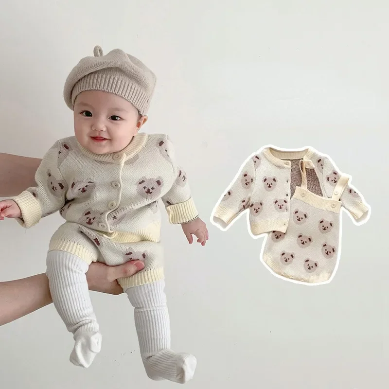 Baby Girl Pilim Ropa Bebe Ropa De Bebe Cute Baby Set Autumn Girl