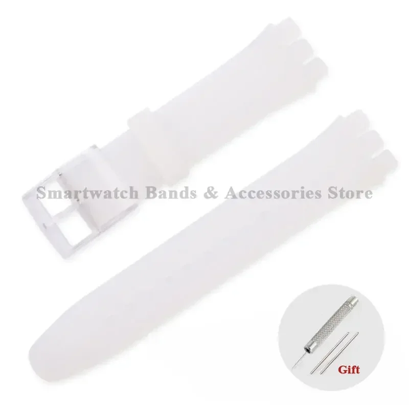 Colorful Silicone Sport Watch Strap - Rubber Replacement Wrist Band Accessories