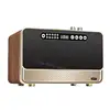 5.0 Bluetooth Speaker Wooden Home Wireless Network Card FM Radio TF Card Play Wireless Dual Microphone Built in 3600mAh Lithium 6