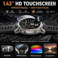 Nouvelle Montre Connectée Tout-Terrain 2026 avec Carte GPS Précise Hors Ligne, Boussole GPS Intégrée, Étanchéité 5ATM, Appel Bluetooth pour Hommes 4