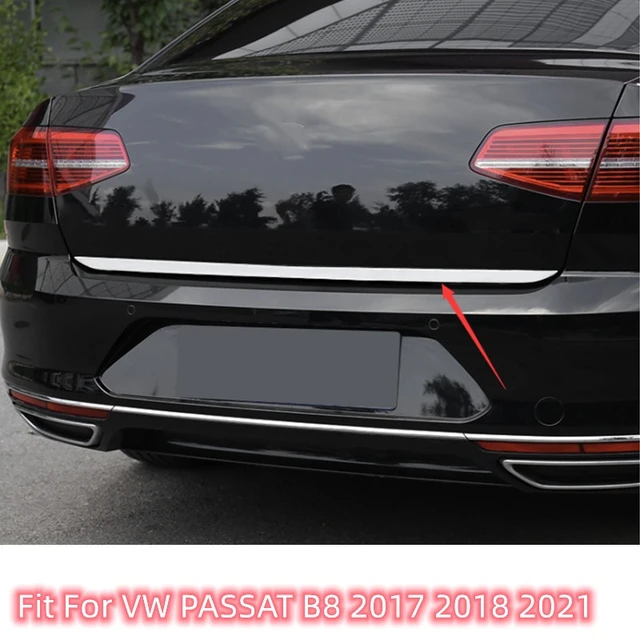 Fit für vw passat b8 2017 2018 2021 Heckklappe Heckklappe Heckklappen  abdeckung Zierleiste Deckel Lünette Garnierung streifen Styling