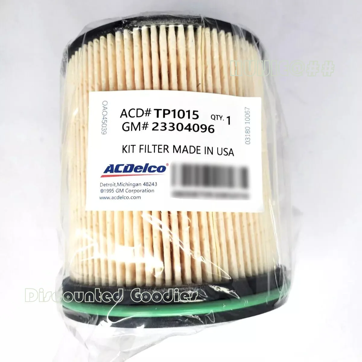 GM 23304096 Fuel Filter Kit &ndash; Includes Seals & Gaskets (TP1015)