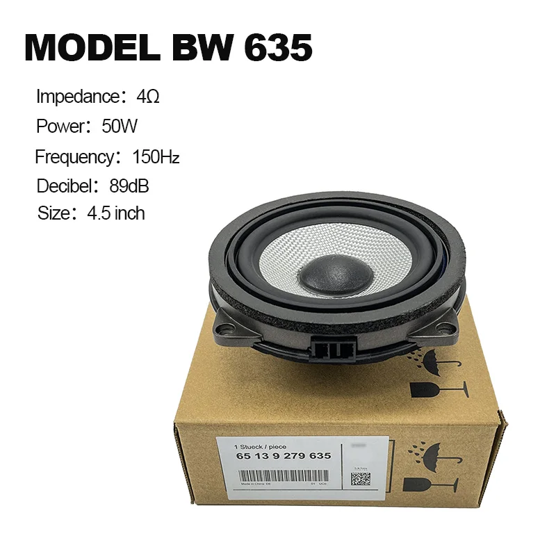 4.5 In Door Panel Midrange Horn For BMW G20 G30 G32 G11 G12 G14 G15 G16 F92 F93 High Quality HIFI Music Loundspeaker Accessories