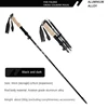 Aluminum Multifunctional Telescopic Trekking Pole - Durable For Hiking, Trekking, Camping, Fishing, And Outdoor Activities 3