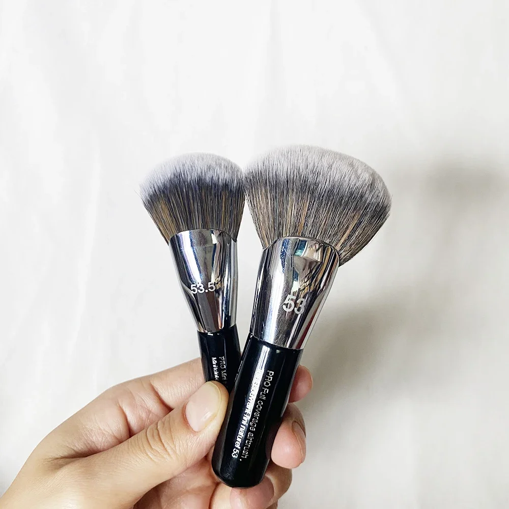 

Эритрограф с полным покрытием #53/мини-вентилятор #53,5, косметическая кисть для контуринга, основы, пудры, румян