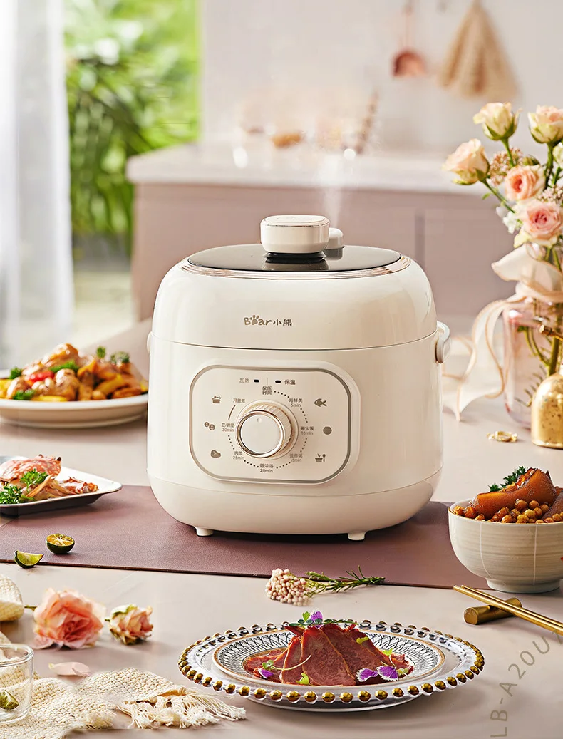 Bear rice cooker home mini rice cooker small cooking 1-2 people 3-4 people  intelligent automatic multi-function - AliExpress