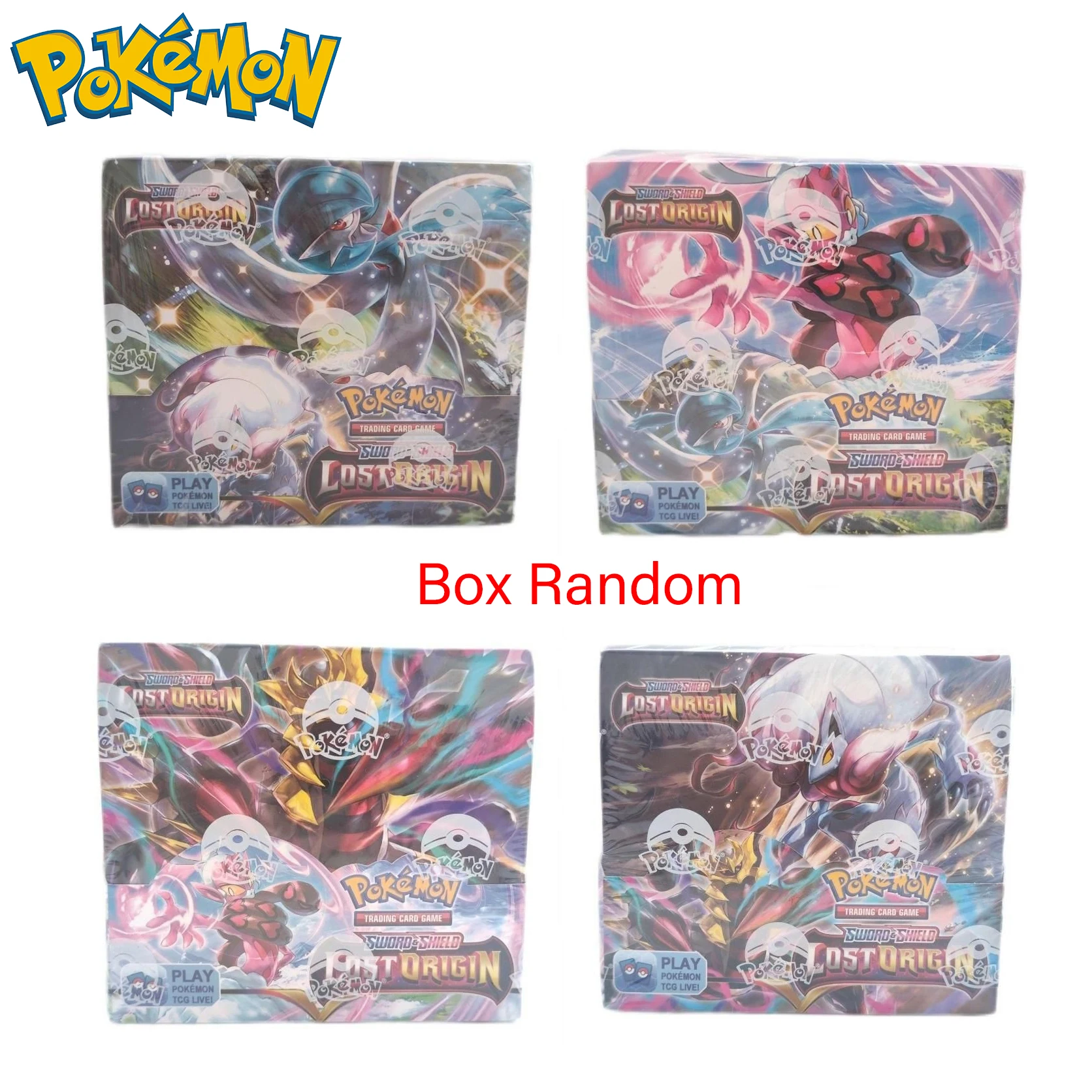 360pcs/box Pokemon Cards Sword & Shield Lost Origin Booster English Trading Cards Evolutions