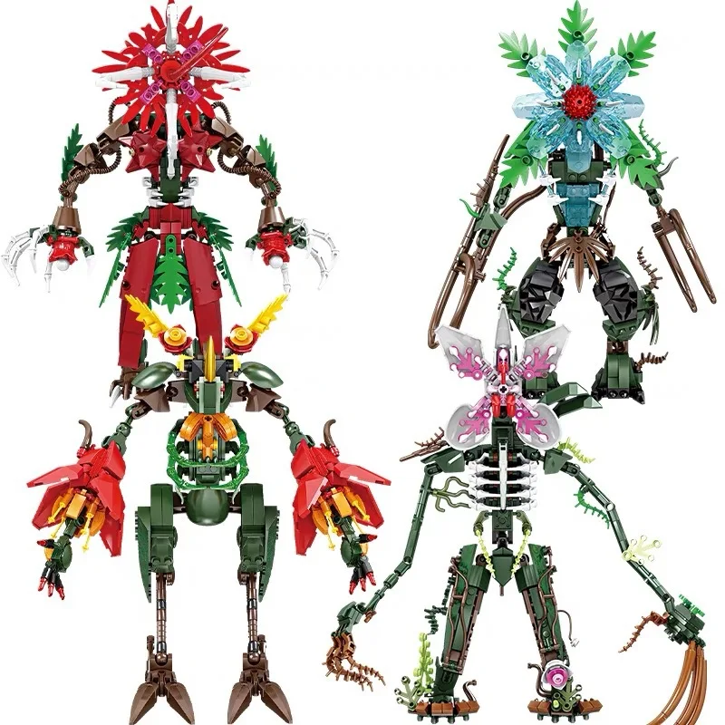 Конструктор «очень странные дела», Грут, ужас, монстр, демодог, модель демогенгона, классические фигурки, кирпичи, детские игрушки, подарки