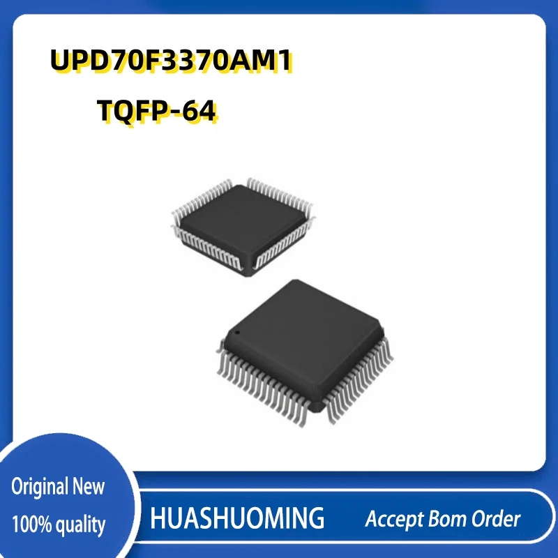 

2 шт./лот UPD70F3370AM1 UPD70F3370 UPD70F F3370AM1 F3370A 3370AM1 TQFP-64