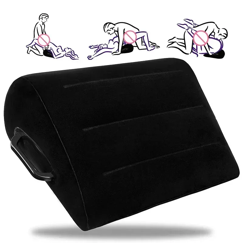 Sex toys pillow inflatable Bdsm furniture orthopedic wedge sofa erotic couples supplies