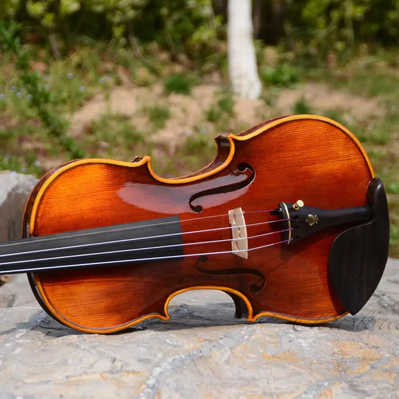Christina Violin V08C 4/4 3/4 1/2 Italian Retro varnish Professional performance Violin Handmade Violino Musical Instruments