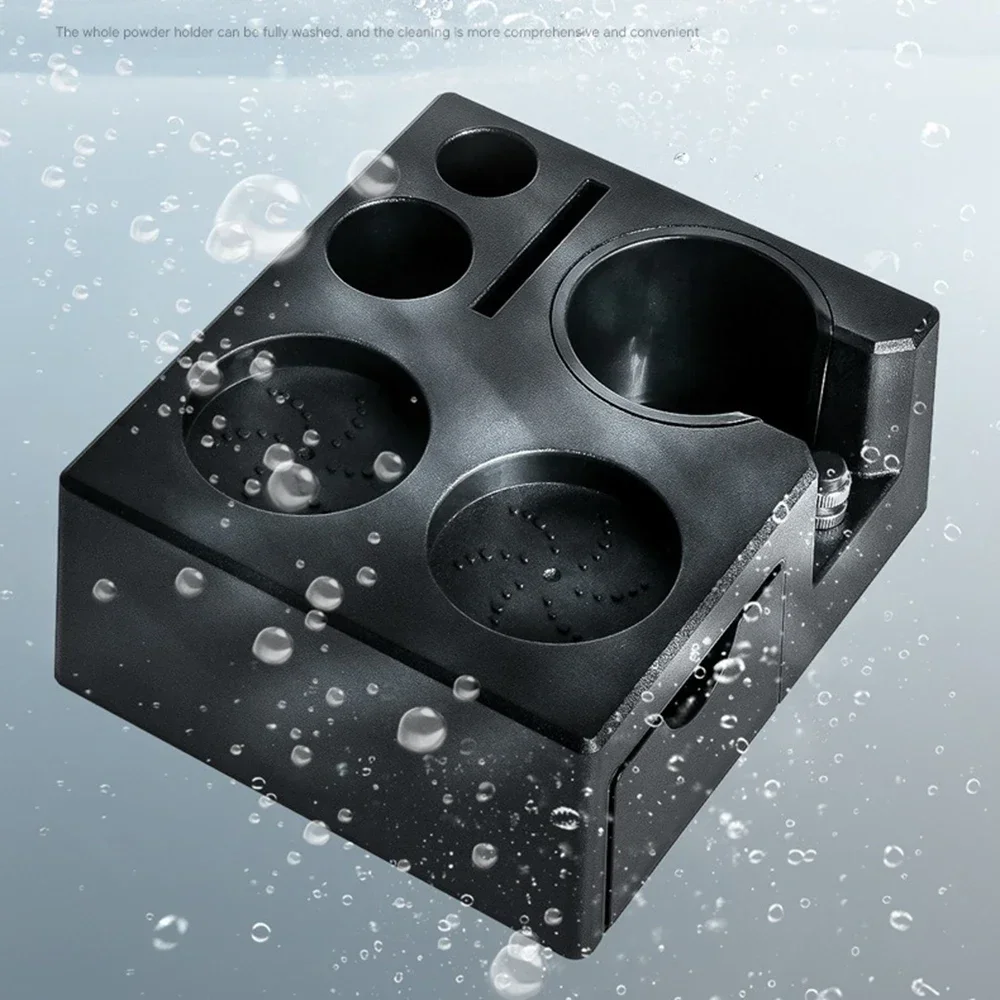 51-58mm Universal Coffee Tamper Station - ABS Draw...