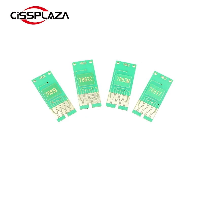CISSPLAZA 788XXL T7881 one time chip compatible for Epson WorkForce WF5110 WF-5110 WF5190 WF5620 WF5690 printer Chips